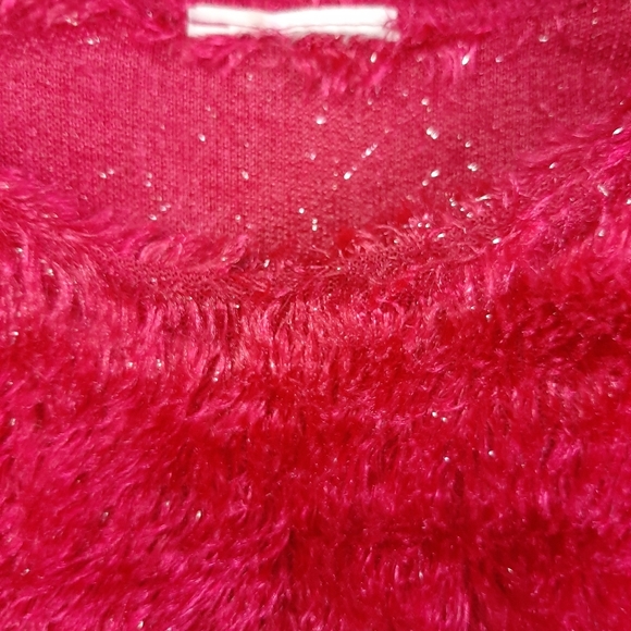 * Girls Fuzzy Sweater - Picture 3 of 3